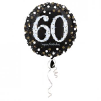 60 Folienballon Sparkling 45cm